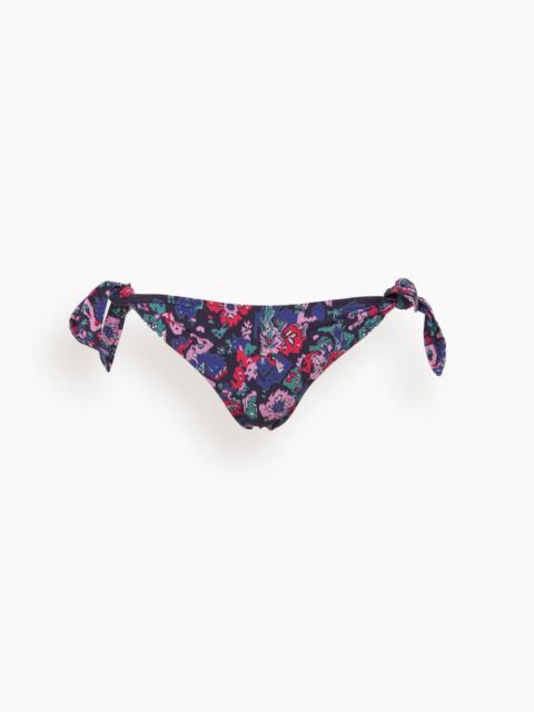 Isabel Marant Sukie Bikini Bottom In Faded Night Reversible