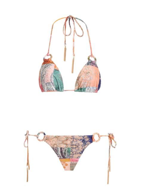Zimmermann ANNEKE RING TIE BIKINI REVERSIBLE