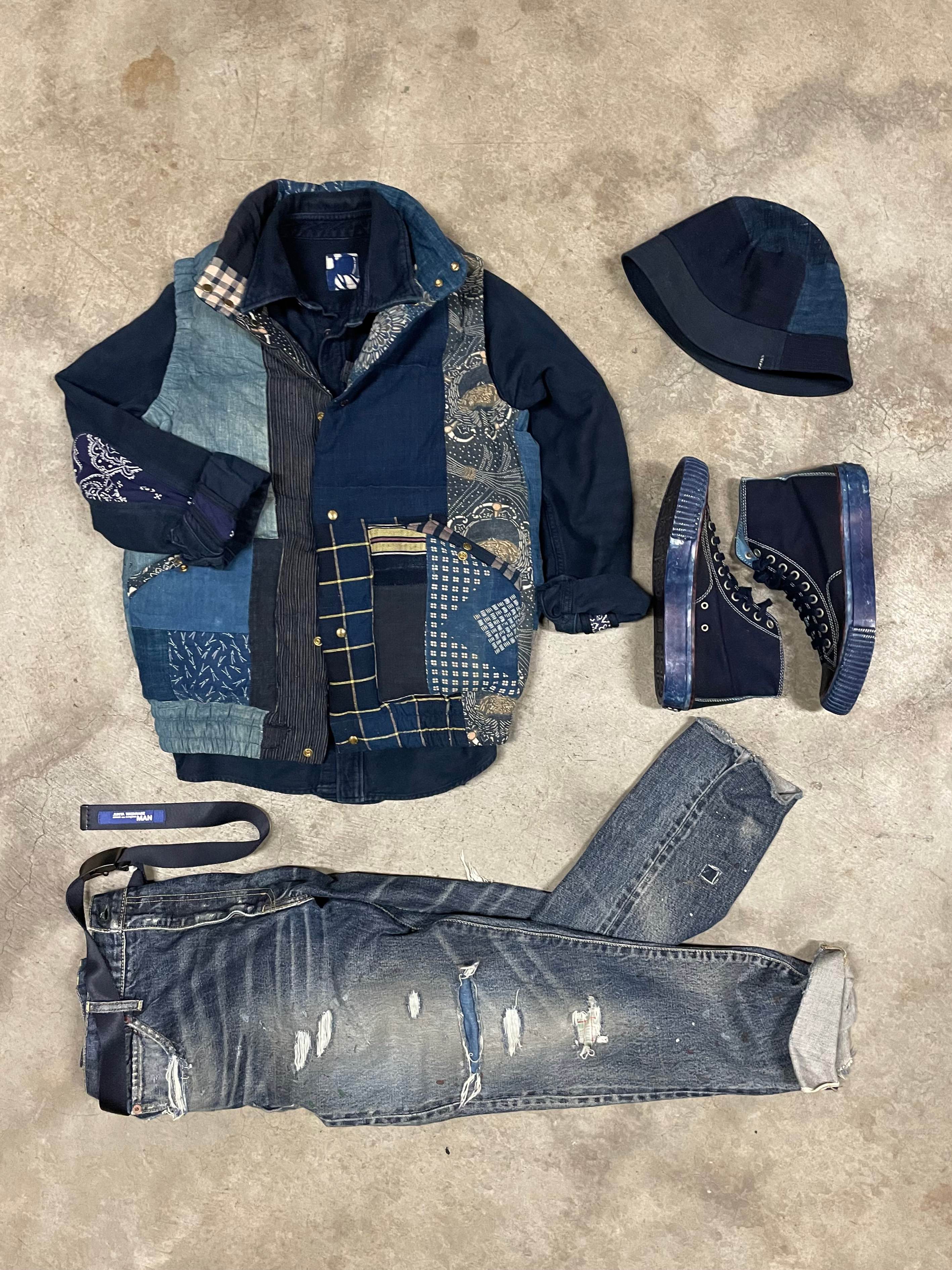 visvim SS JOURNEYMAN PANTS TACKED CRASH | REVERSIBLE