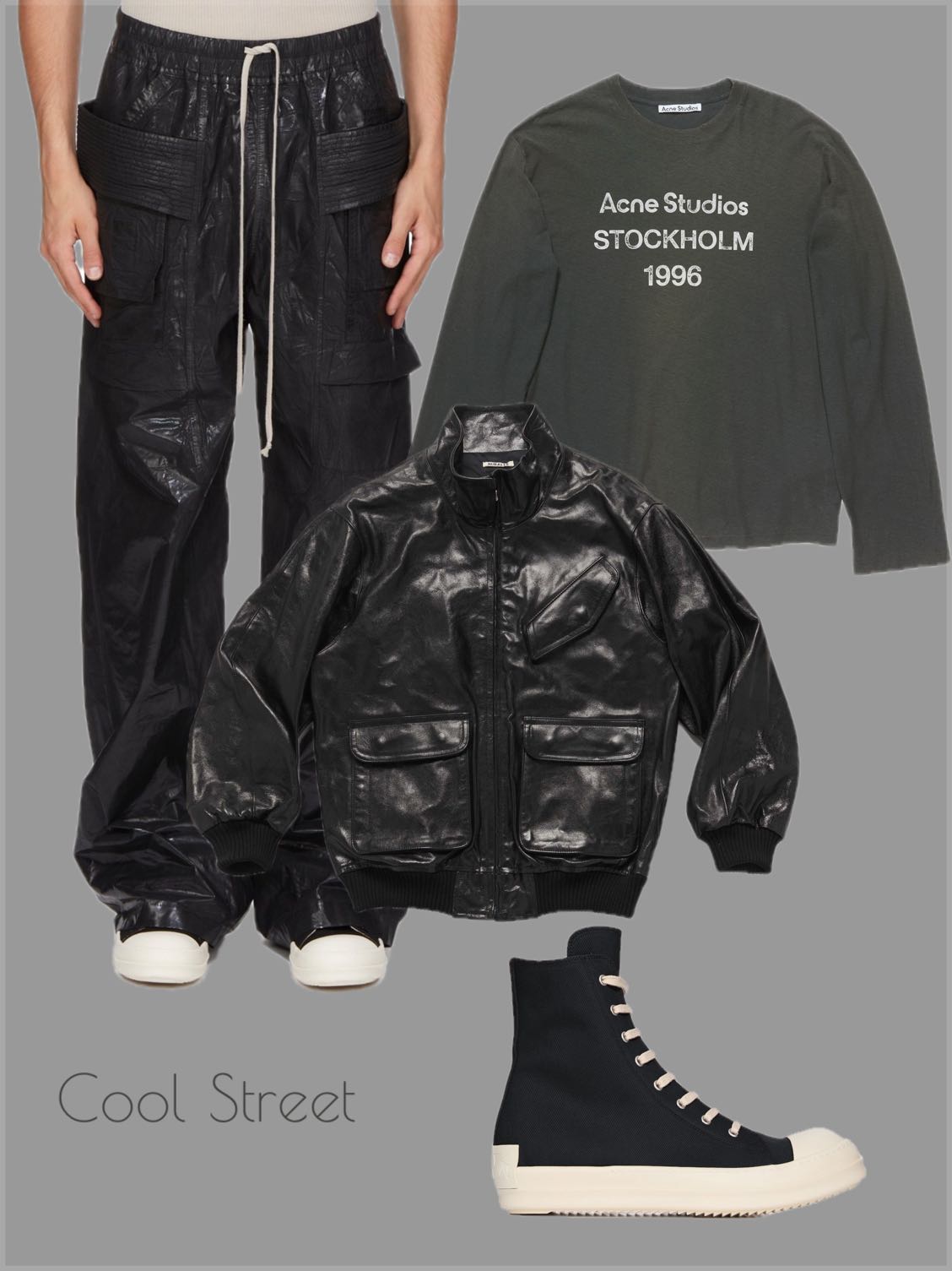 AURALEE Lamb Leather Zip Blouson Black - A25AB01WX | REVERSIBLE