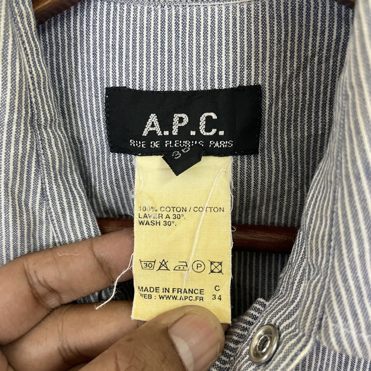 Vintage A.P.C Button Ups Women Shirt - 5