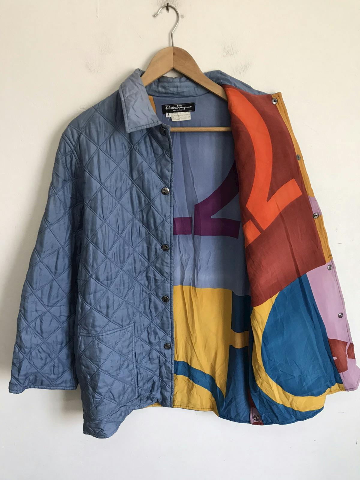Salvatore Feragamo Quilted Colorway Reversible Jacket - 7