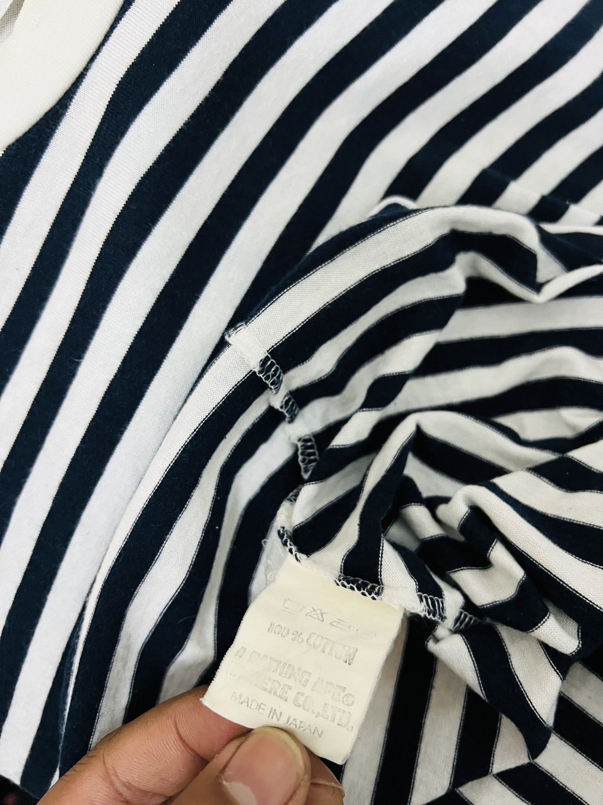 Striped Long Sleeve Tee - 8