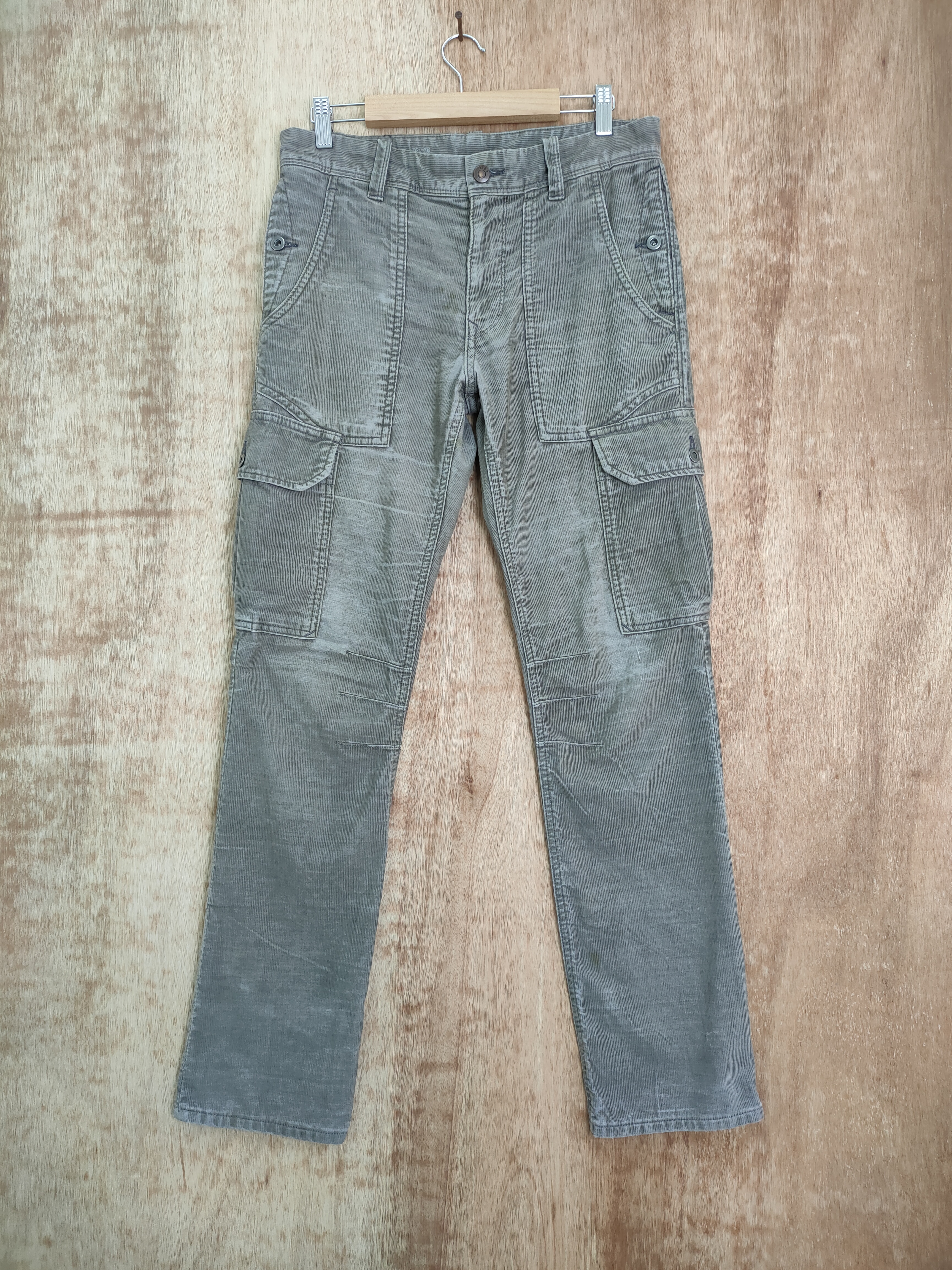 Japanese Brand - GAP CORDUROY FADED CARGO PANTS - 1