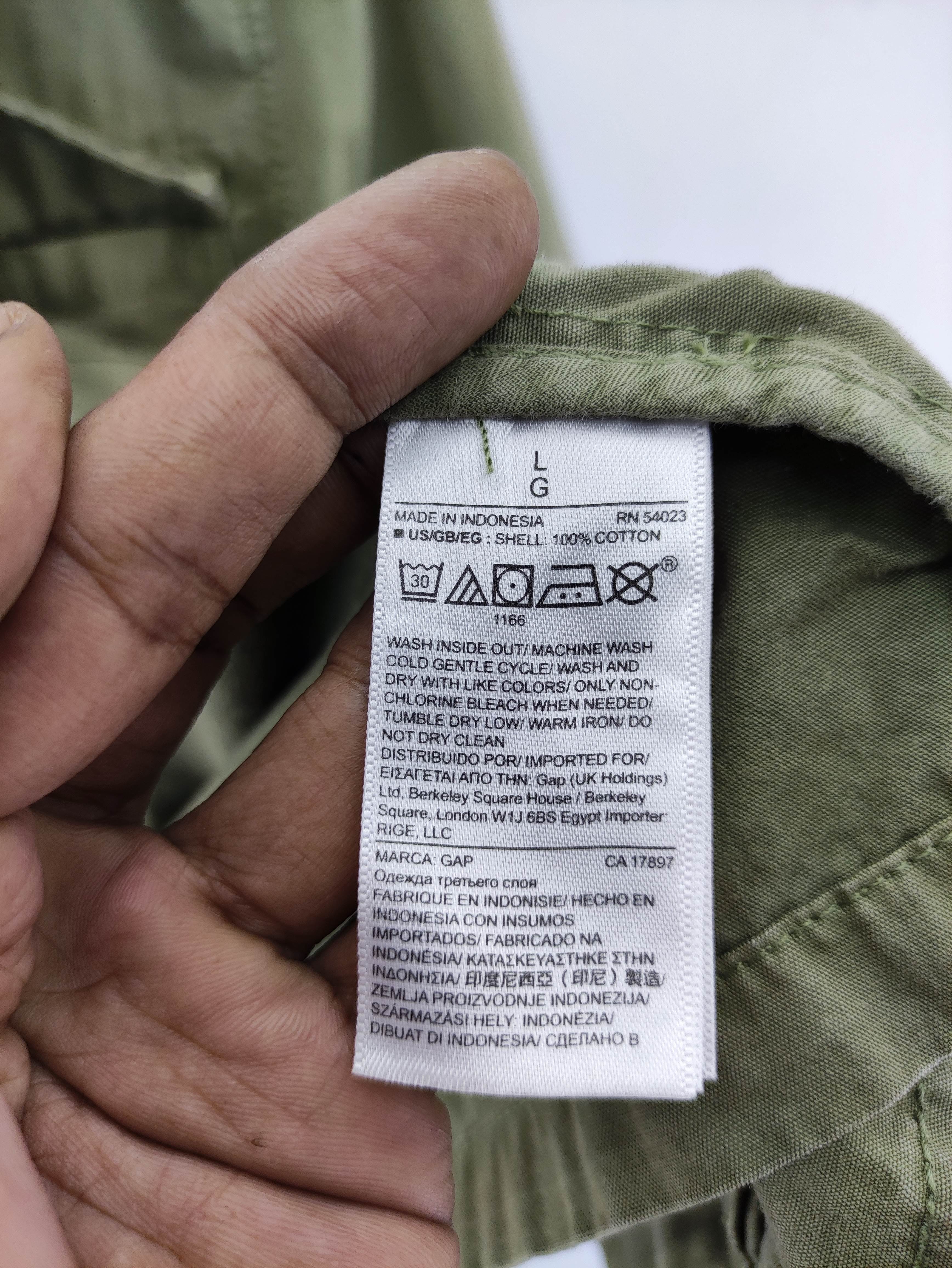 Gap M 65 Field Snap Button Jacket - 4