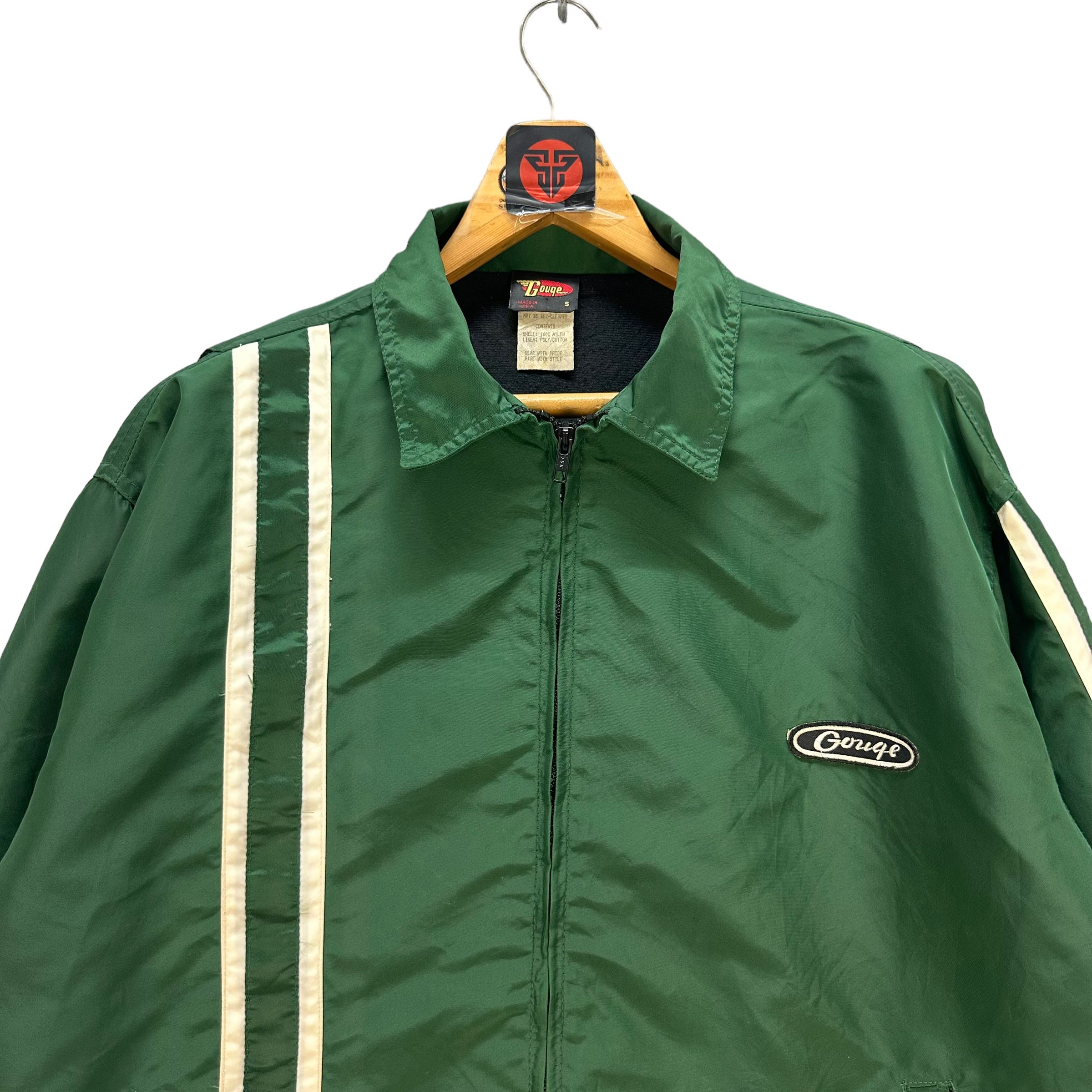 VINTAGE GOUGE MADE IN USA GREEN JACKET #7470-148 - 3