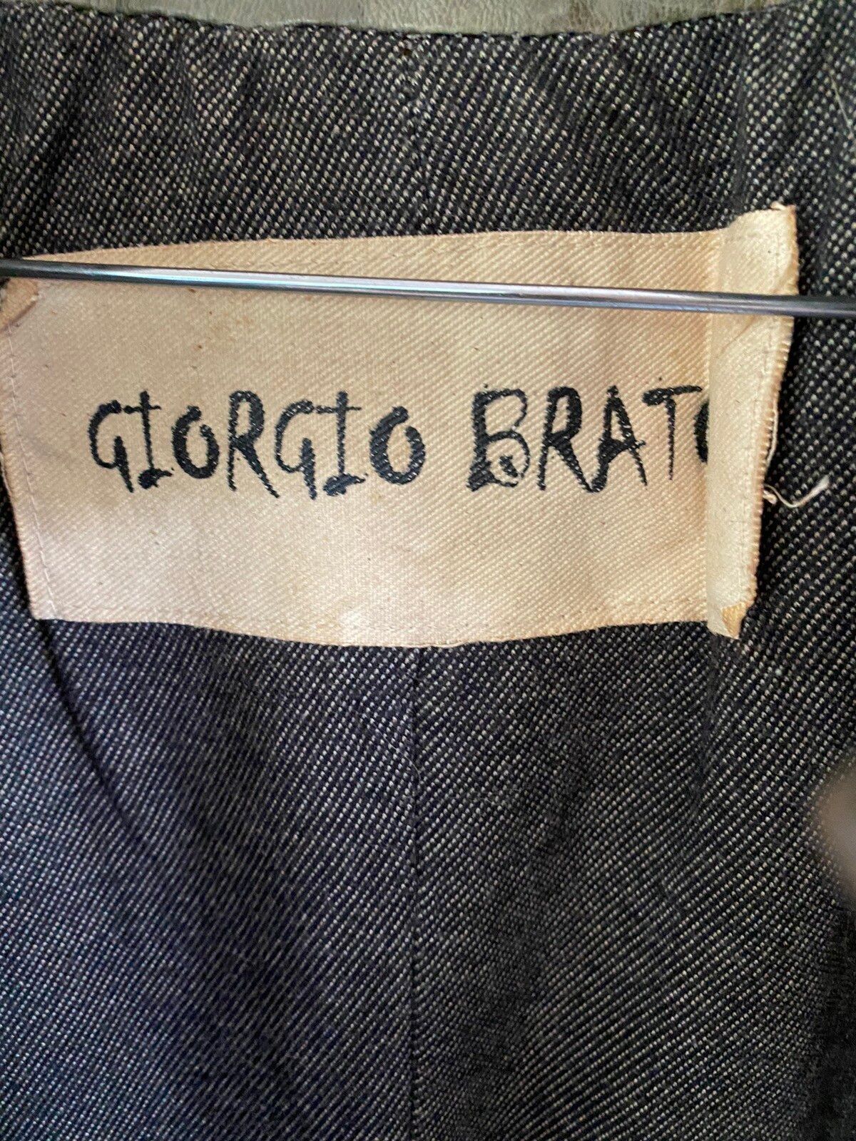 Giorgio Brato Detachable Fur Leather Jacket - 8
