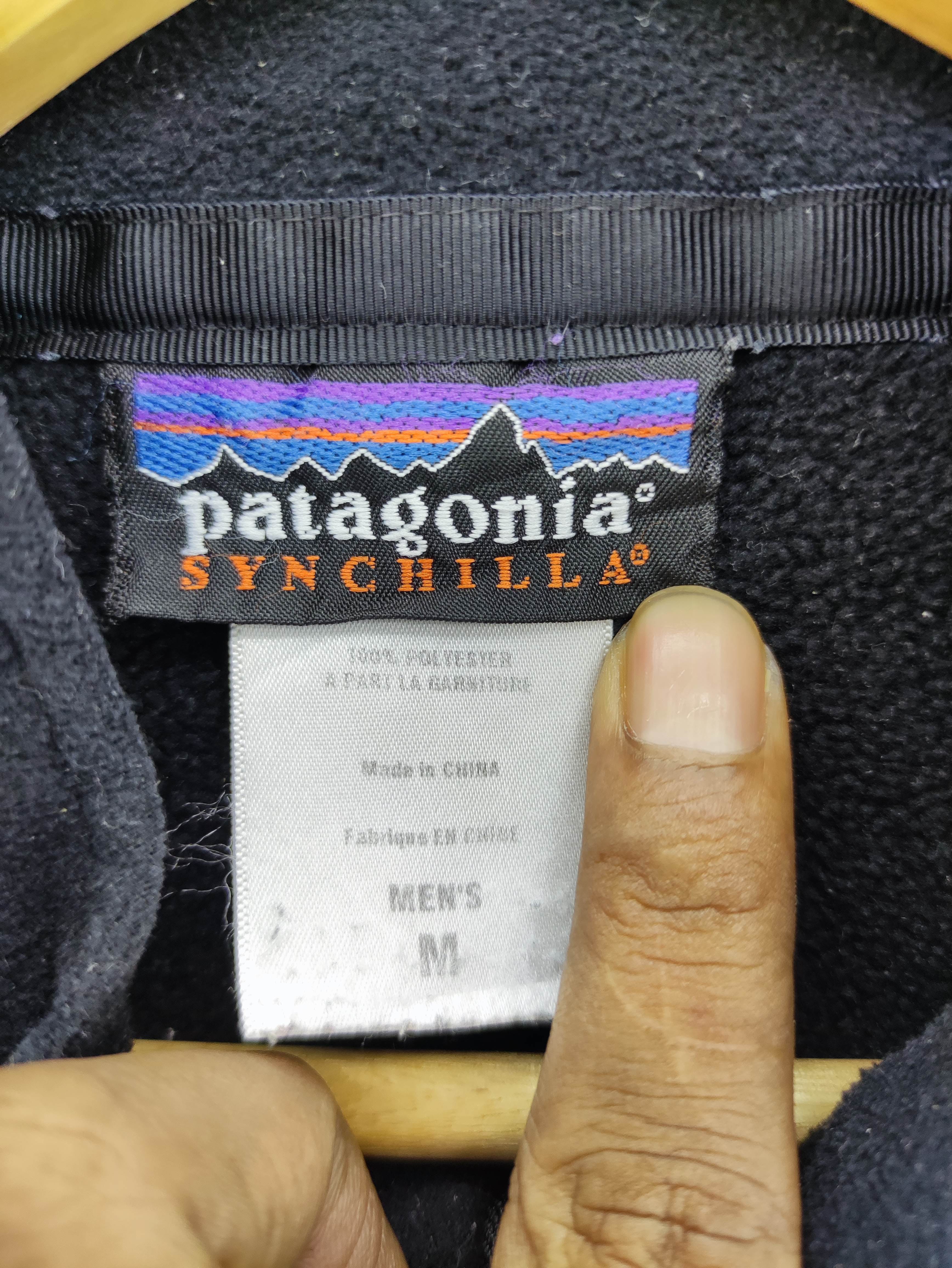 Vintage Patagonia Synchill Fleece Sweater Zipper - 6