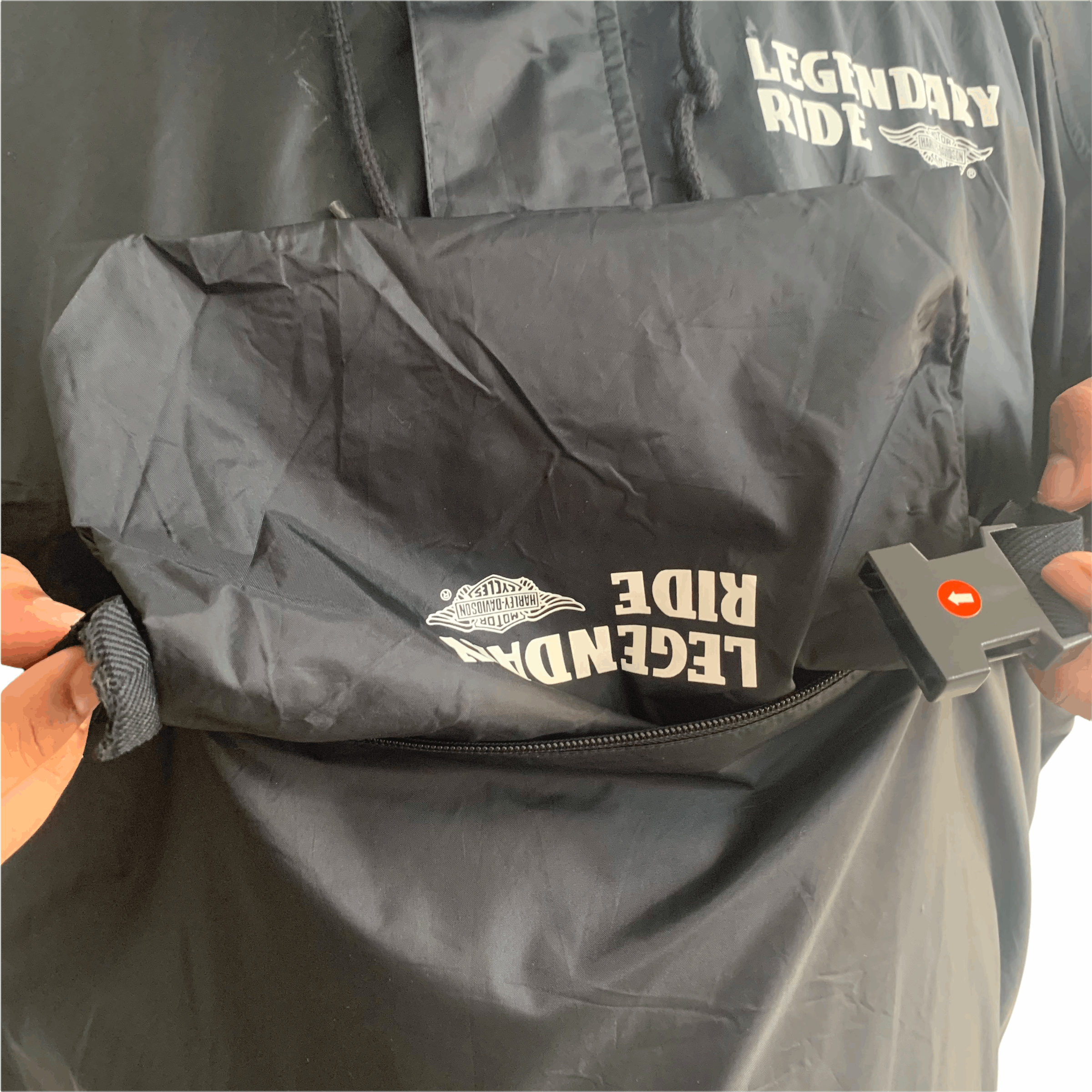 Harley Davidson Rain Jacket / Bag #3294-118 - 7