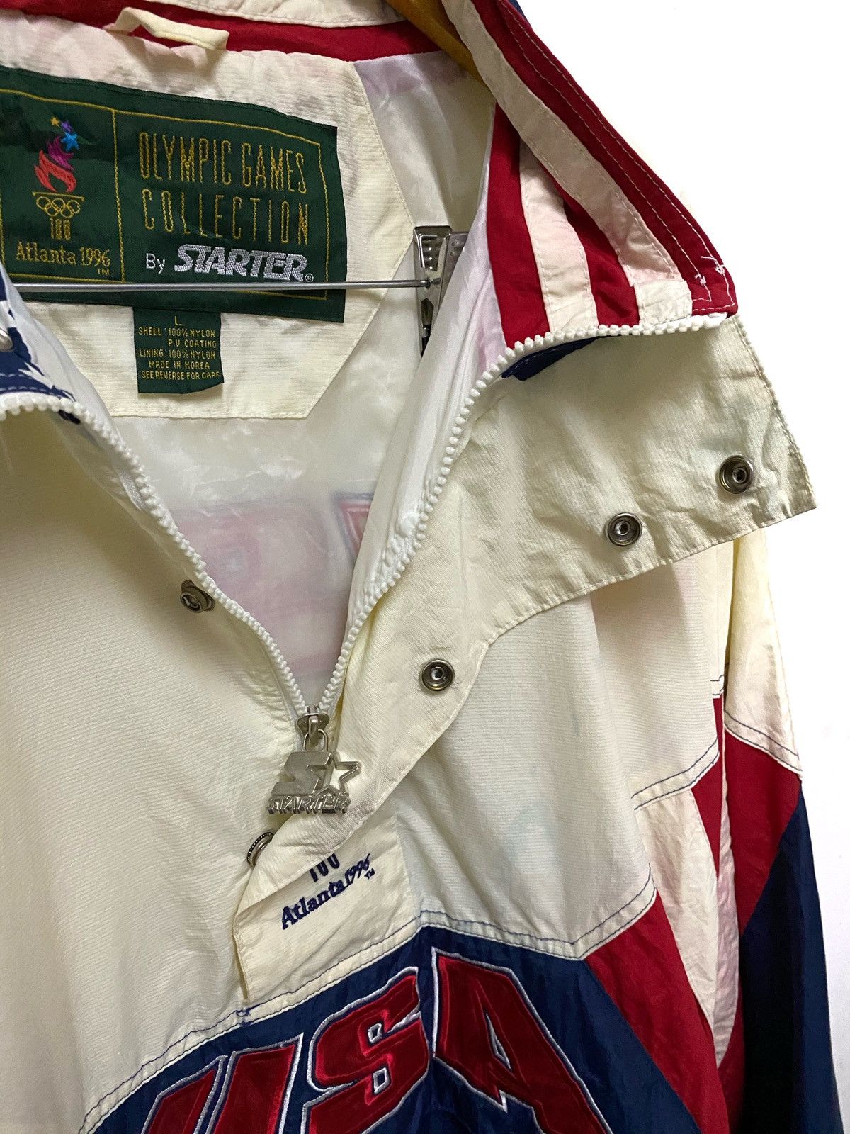 Vintage Starter USA Olympic Atlanta 1996 Jacket - 4