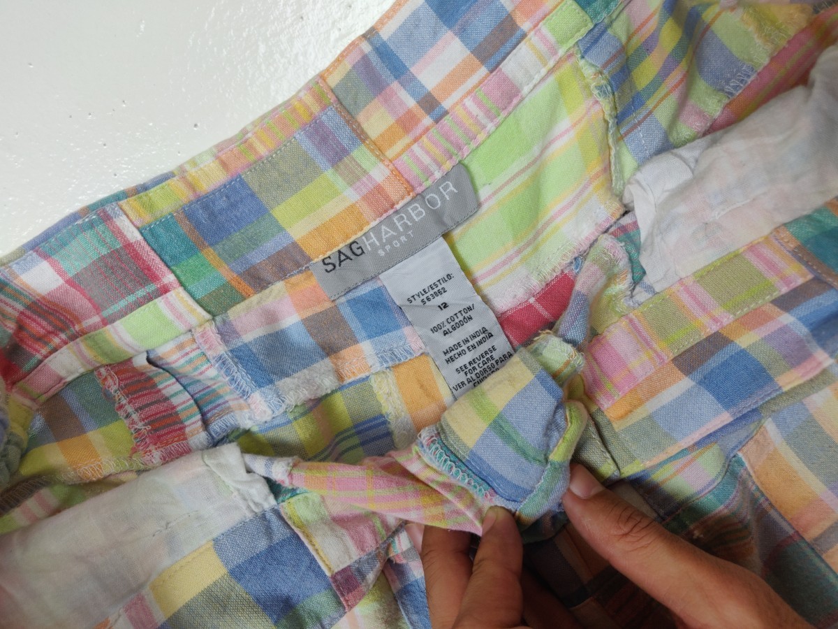 Colours - Sag Harbor Sport Reconstruct Patchwork Cropped Pants - 5