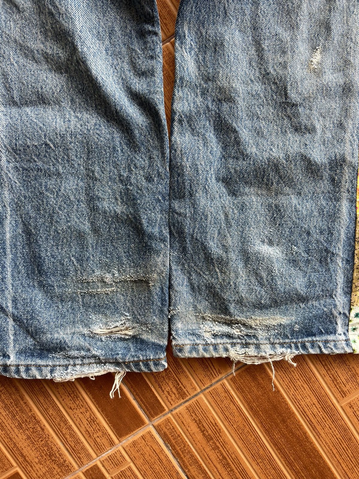 Vintage Levis 501 Custom Jeans Denim - 12