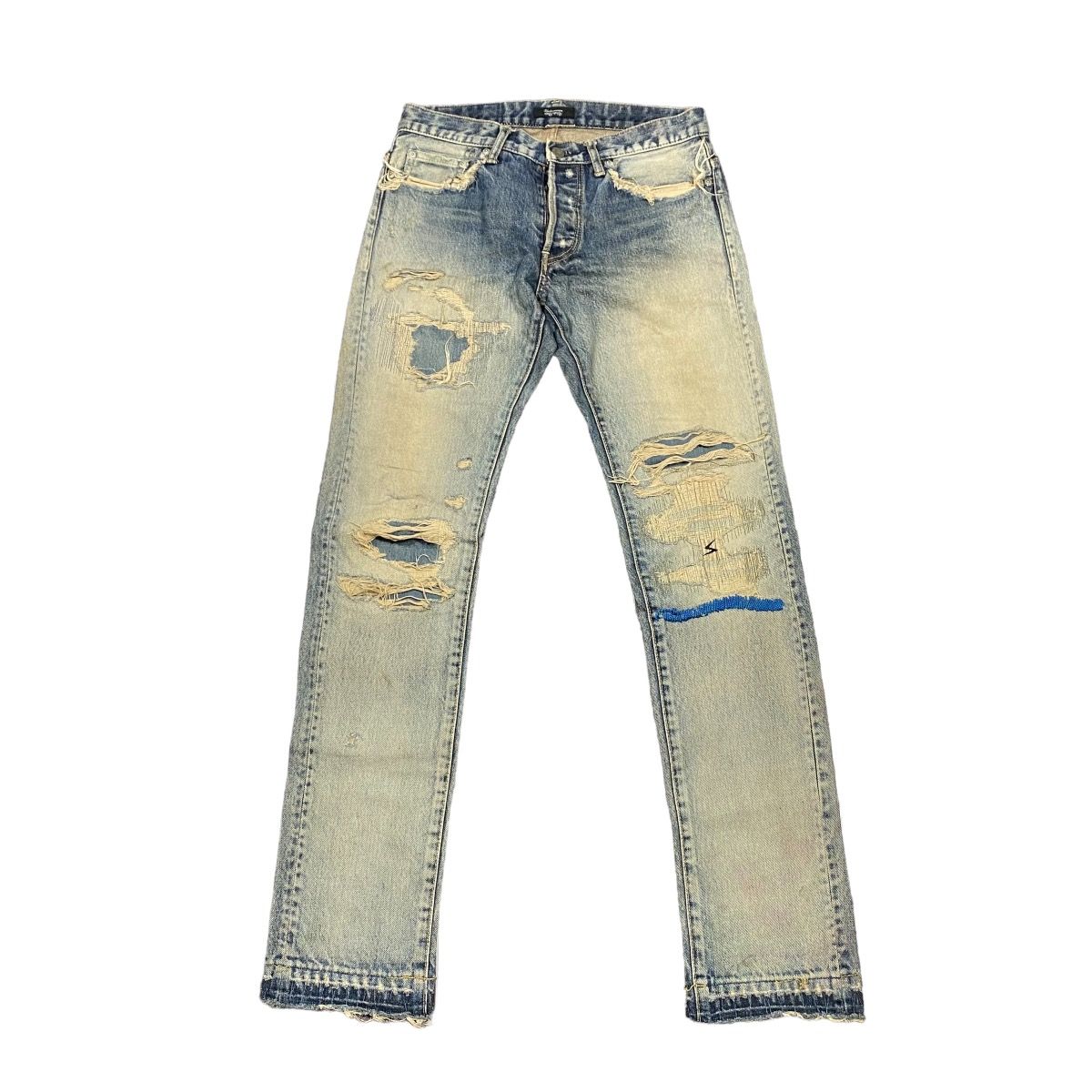 ❗️❗️❗️Rare Item Undercover 68 Blue Yarn Jeans - 1