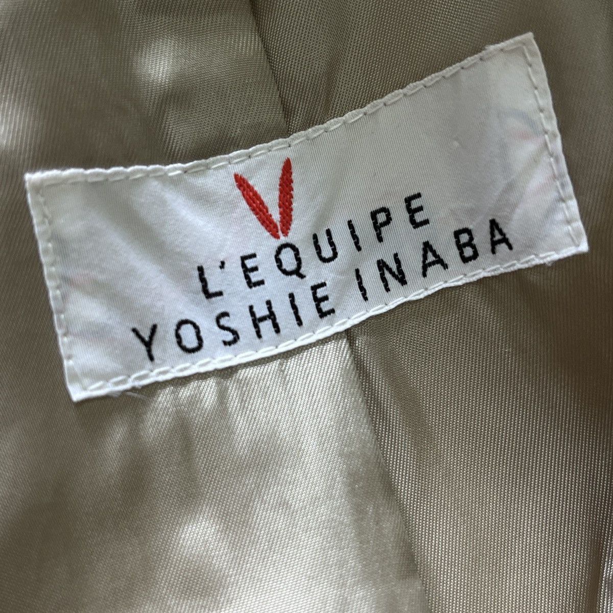 Yoshie Inaba L'Equipe Wool Long Coat Japan - 13