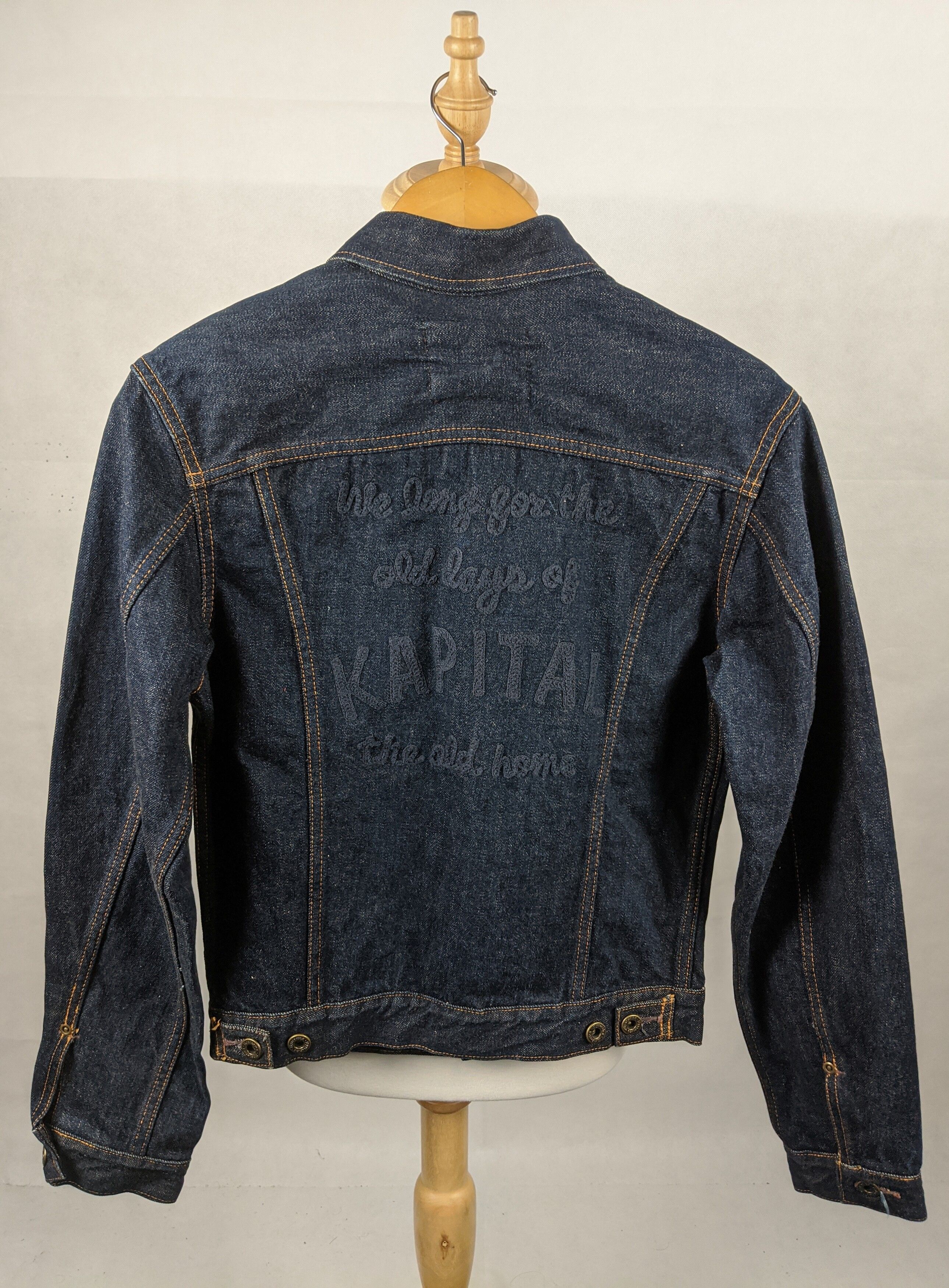 Denime Hysteric Kapital Buttonfly Jeans Jacket - 2