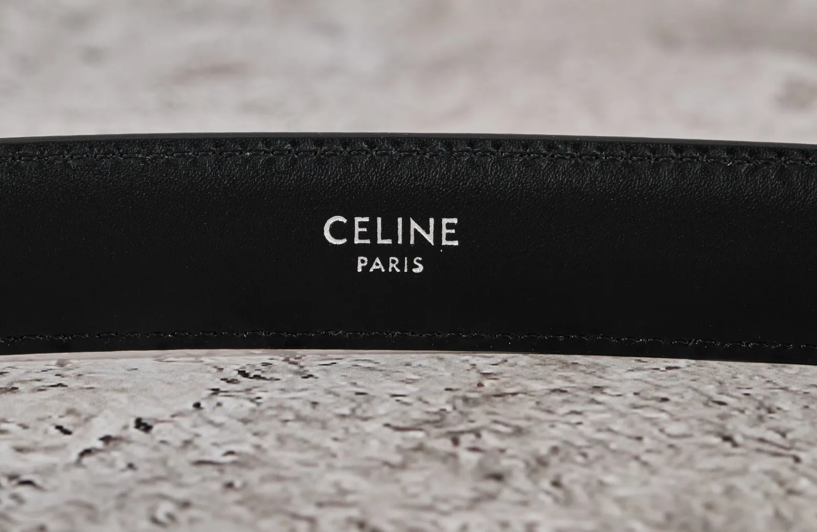 Brand New In Box Celine Medium Black Triomphe Belt in Triomphe Canvas 85, 650$ - 10
