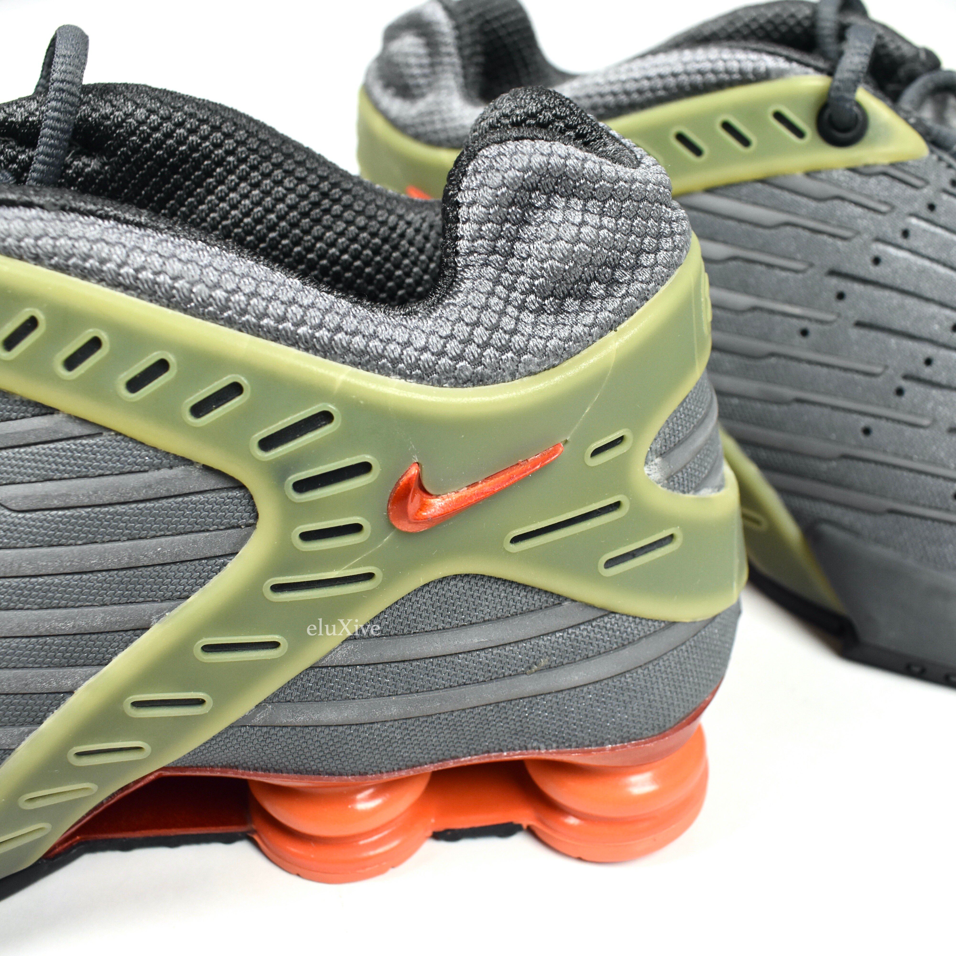 2001 Nike Shox XT IV Unreleased Graphite Flash Orange DS - 11