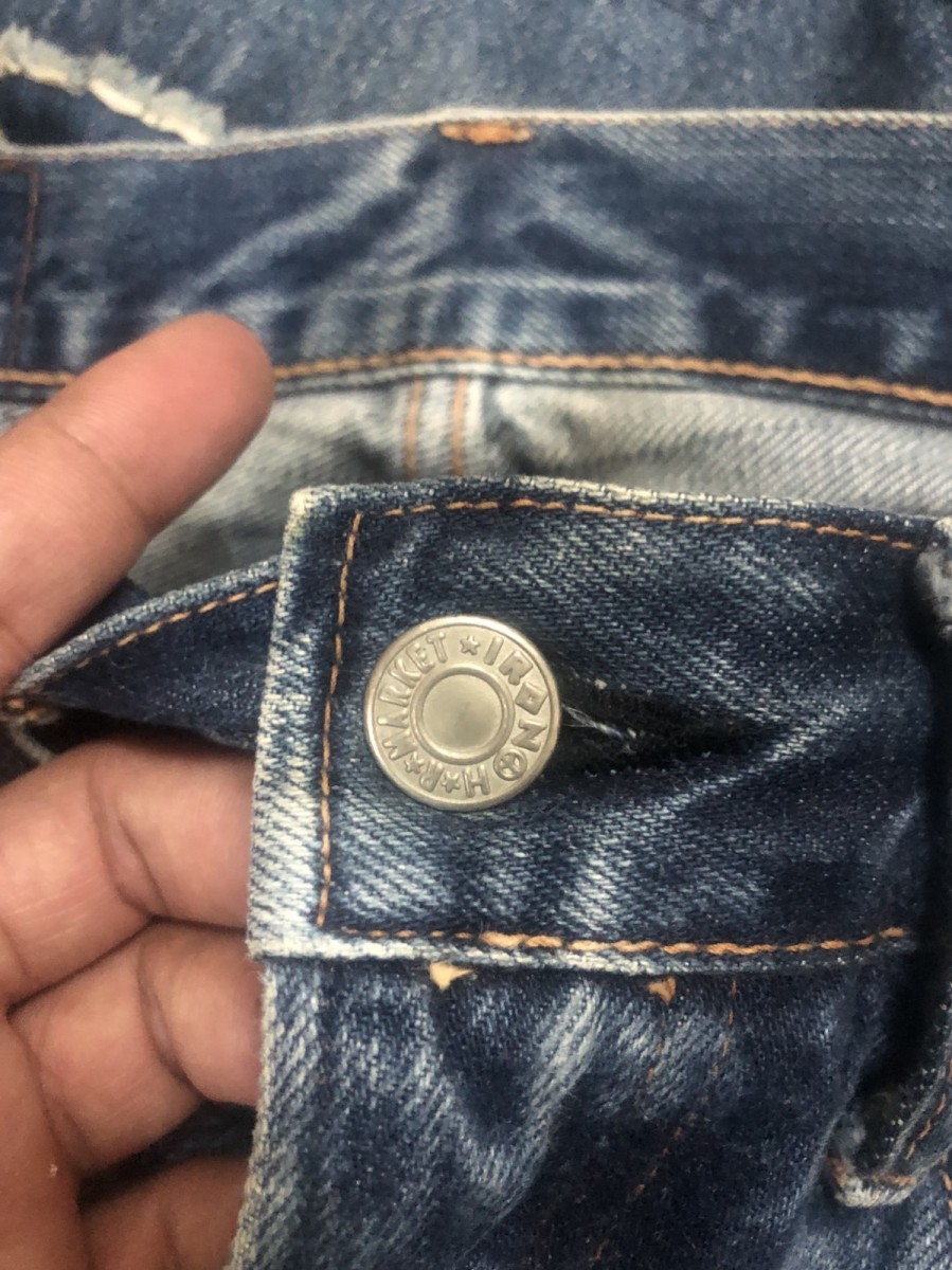Archival Clothing - Archival HR Market X patchwork jeans - 16