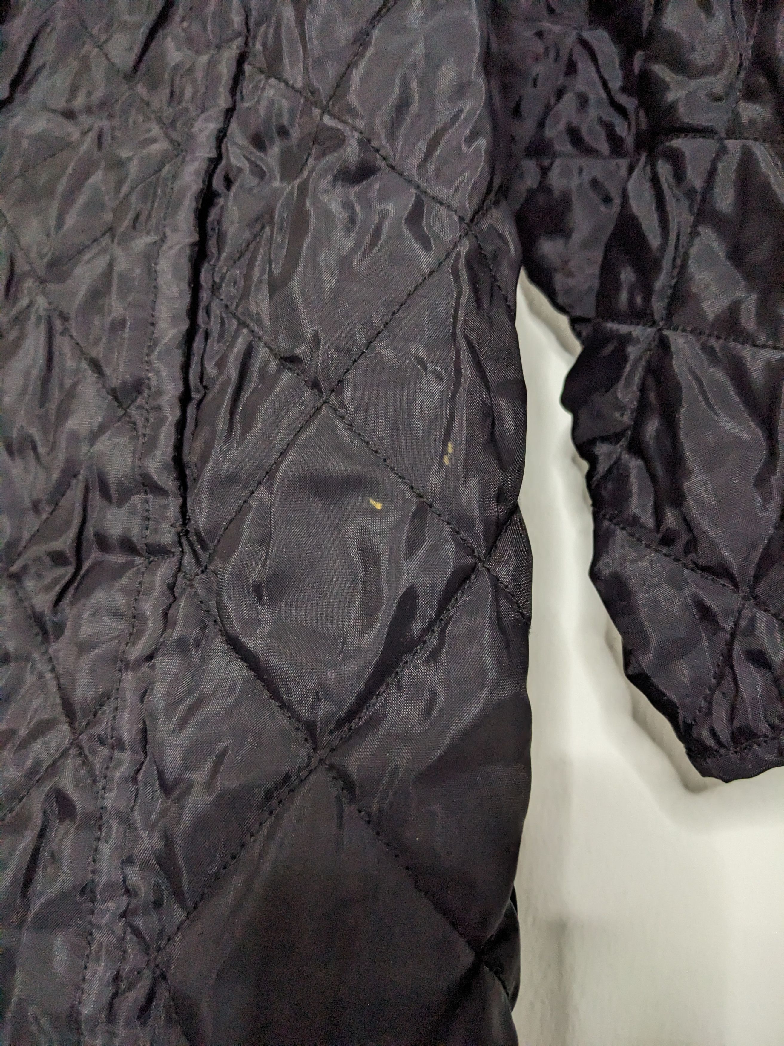 Issey Miyake HaaT Womens Quilted Jacket Black Nylon Japan - 9
