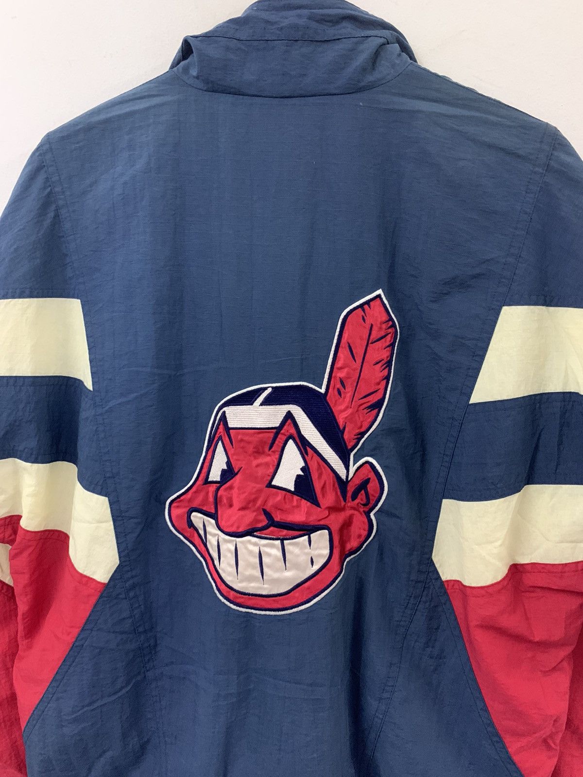 Vintage CLEVELAND INDIANS Starter Anorak Jacket - 7