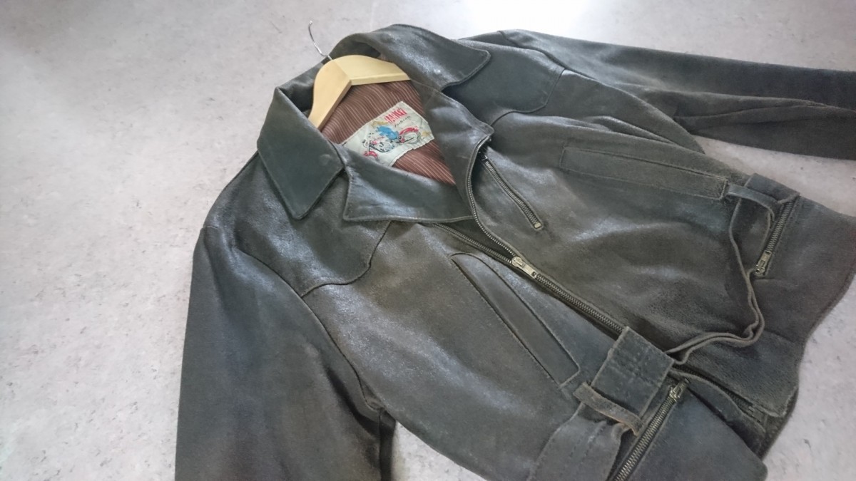 Vintage - Brown Motorcycle Biker Perfecto - 1