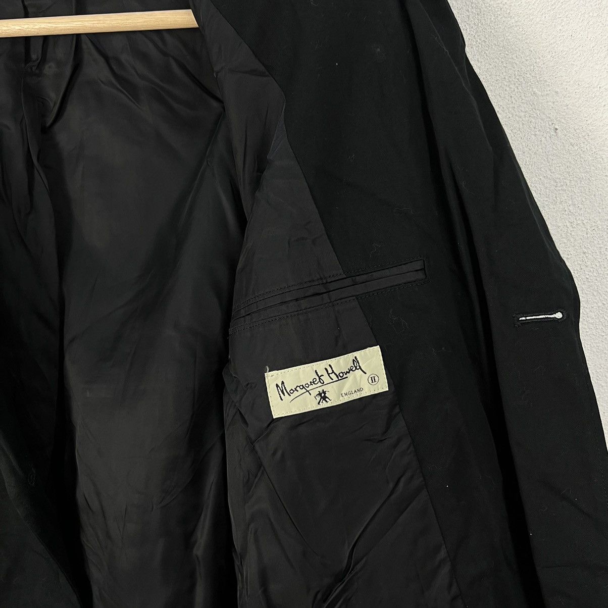 ULTIMATE BLACK MARGARET HOWELL ENGLAND JACKET - 11