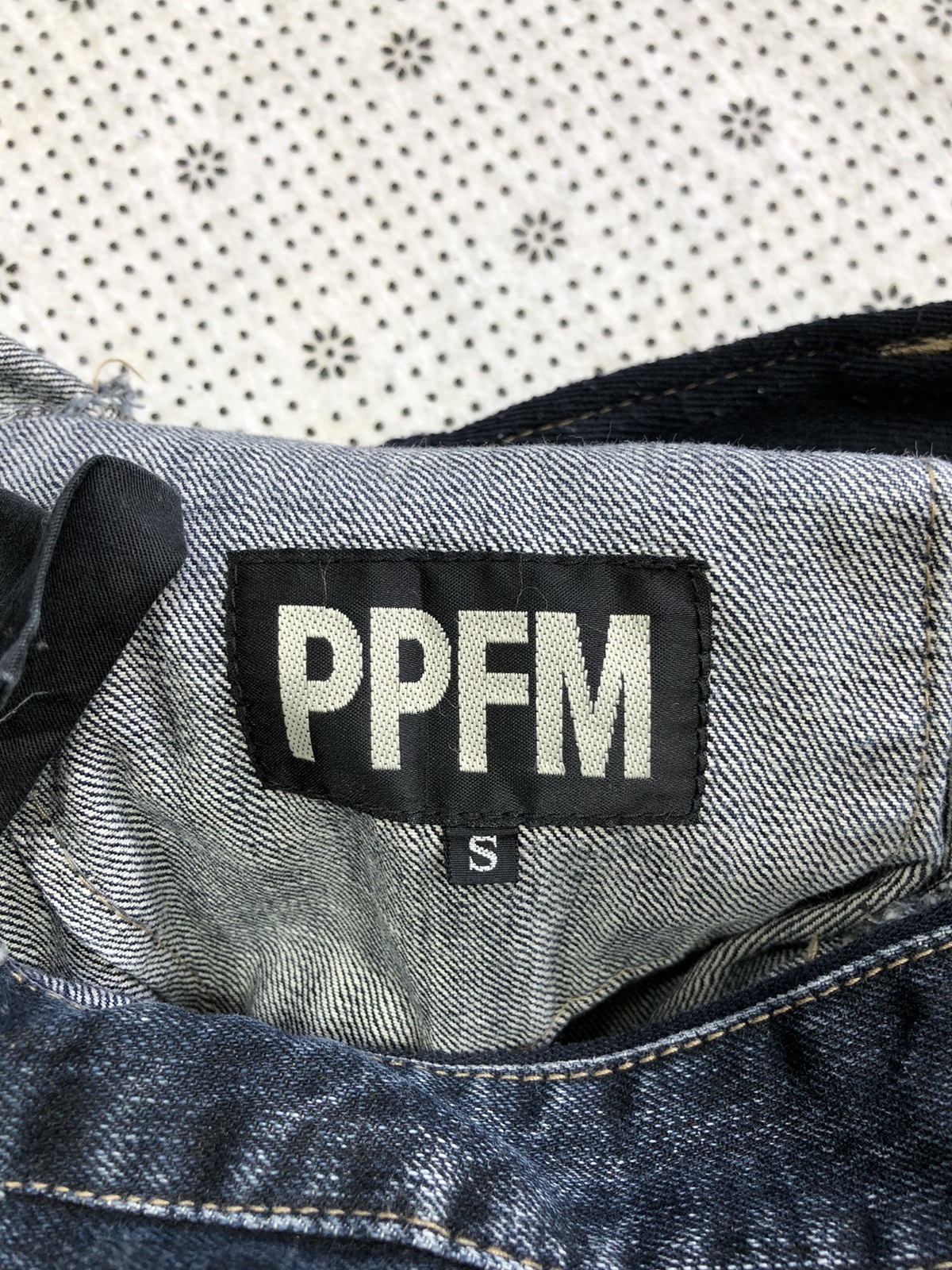 Other Designers Archival Clothing - PPFM bondage jeans tactical