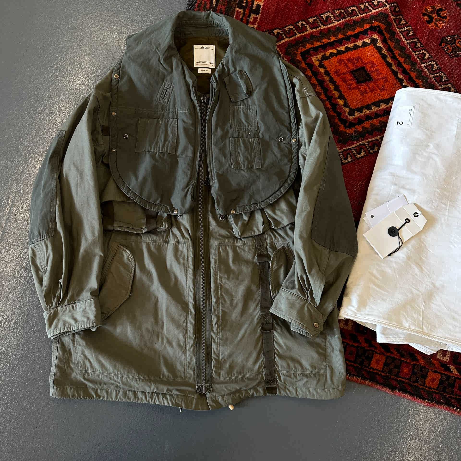 visvim paratrooper coat - 4