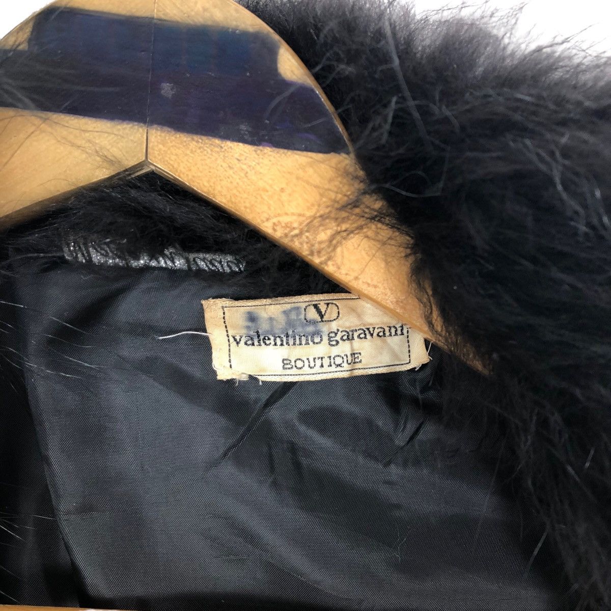 Vintage Valentino Garavani Faux Fur Velvet Jacket - 7