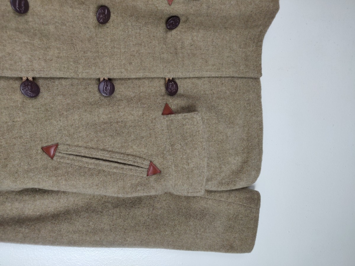Beams Boys Japan Wool Coat Hunter Jacket - 6