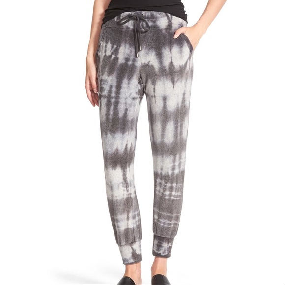 Splendid Tie Dye Velour Jogger Pant - 1