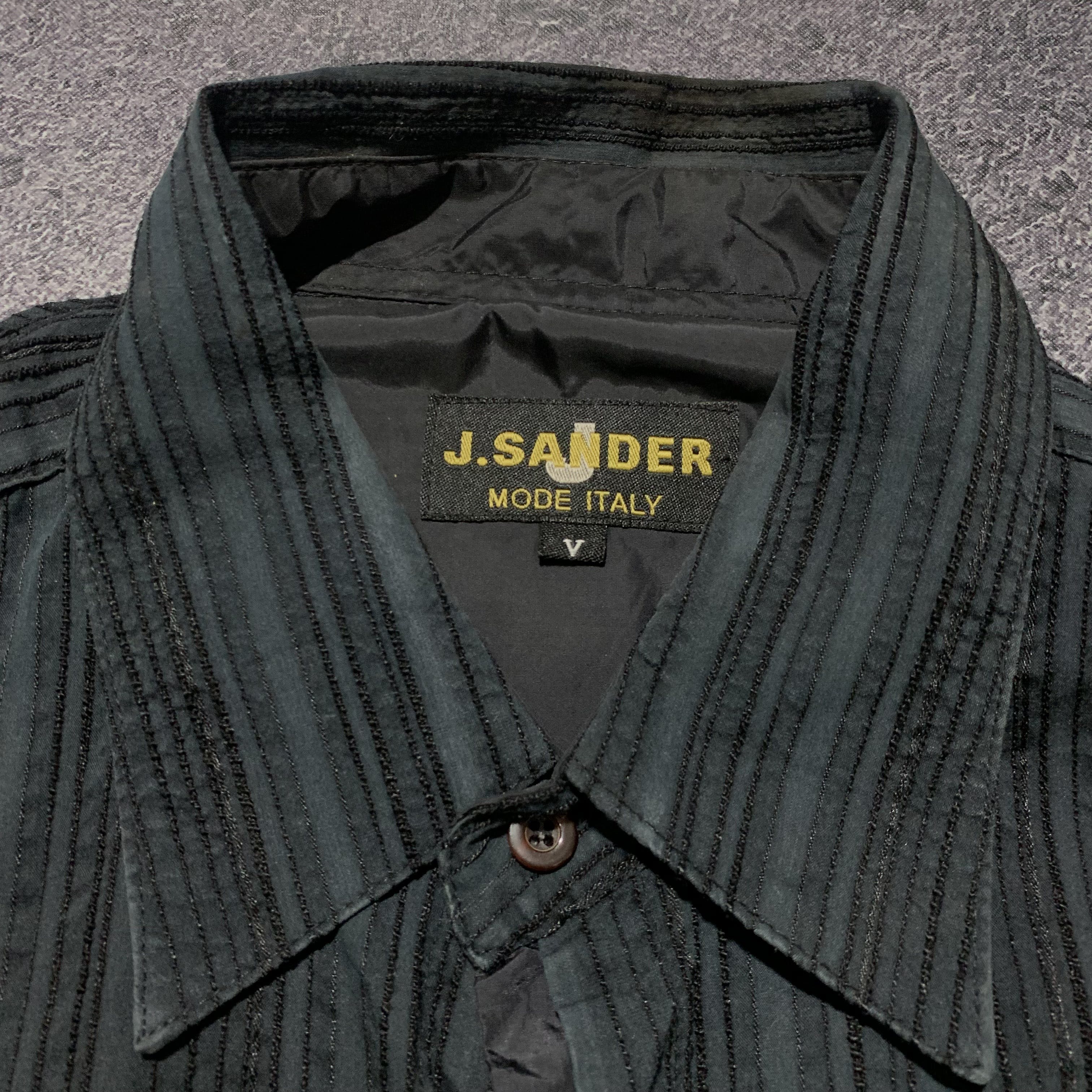 Jil Sander Homme Stripe Longsleeve Shirt - 3
