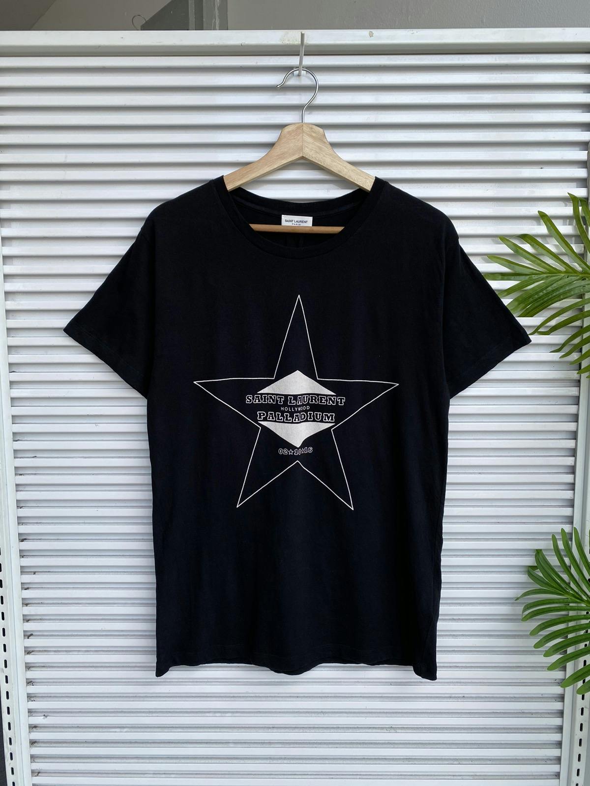 Saint Laurent Star Hollywood Palladium Tees - 2