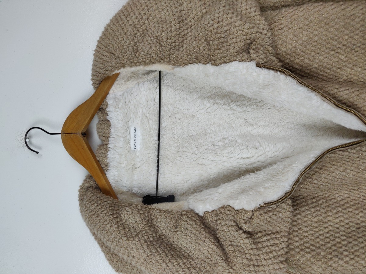 Designer - Woven Long Coat Winter Jacket - 8