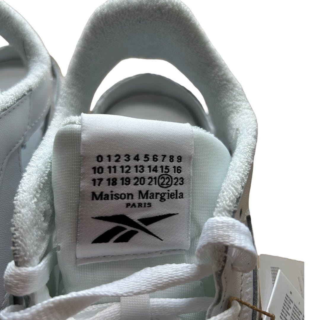 Maison Margiela X Rebook Project 0 Black CutOff Tabi Sneaker - 6