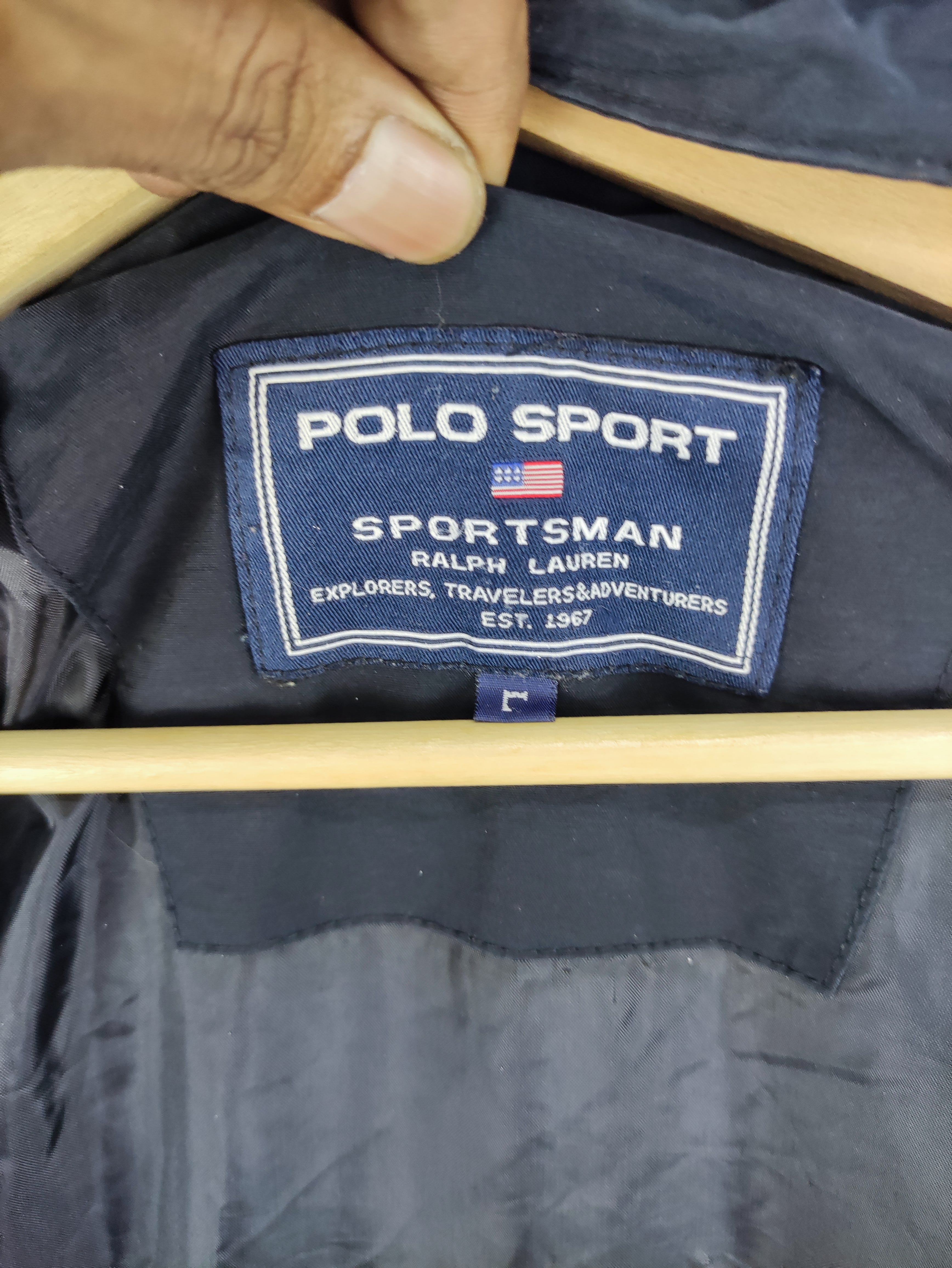 Polo Ralph Lauren - Vintage Polo Sportsman Jacket Zipper Hoodie - 5