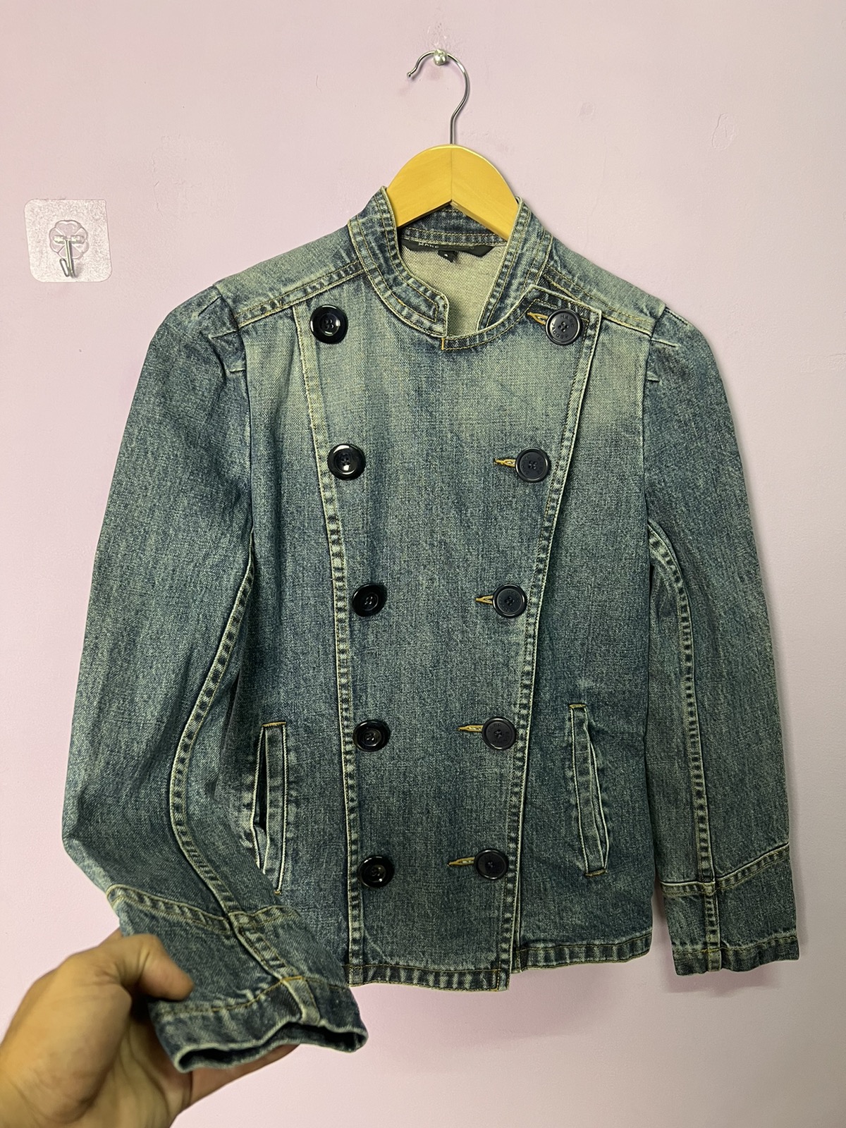 ?Marc Jacobs Double Breasted Denim Jacket