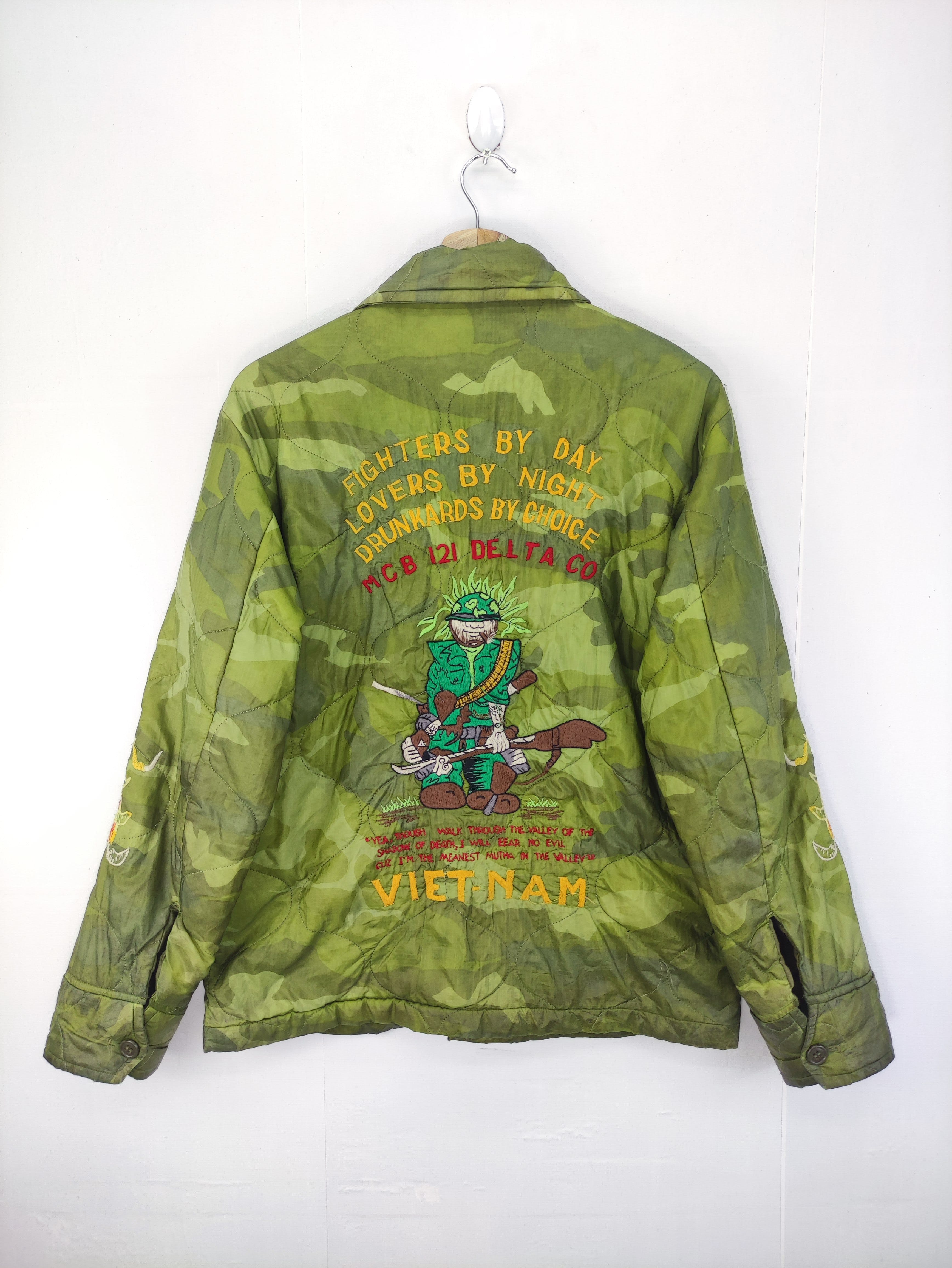 Military - Vintage Toyo Enterprise Souvenir Liner Camo Jacket - 14