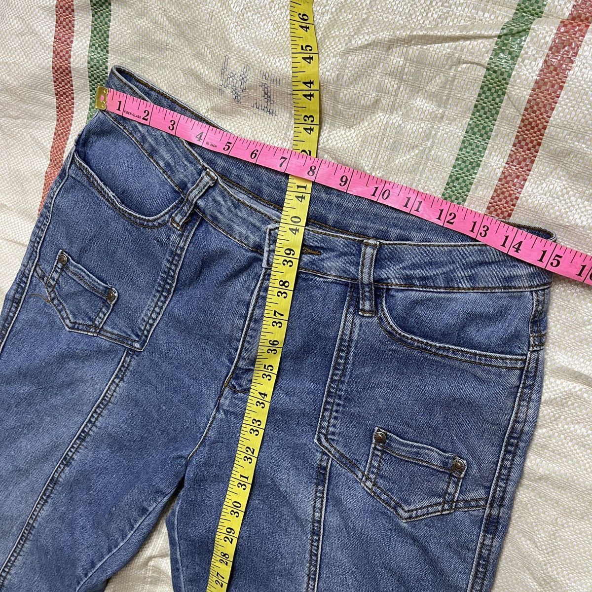 Flared Boot Cut Denim Jeans Japanese Brand - 3