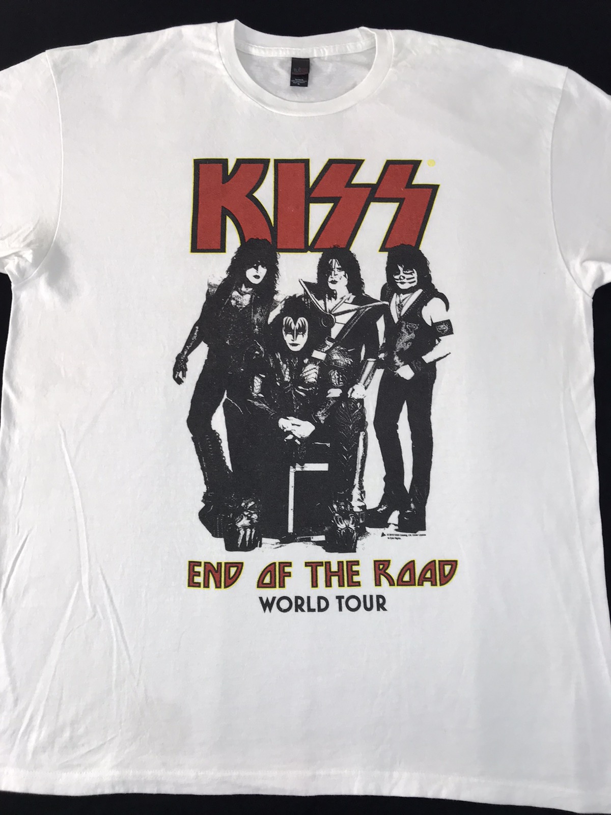 Kiss - Kiss End Of The Road World Tour American Rock Band Tee - 3