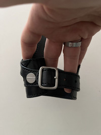 Kiko Kostadinov NWOT - Kiko Kostadinov Margutta Leather Bracelet