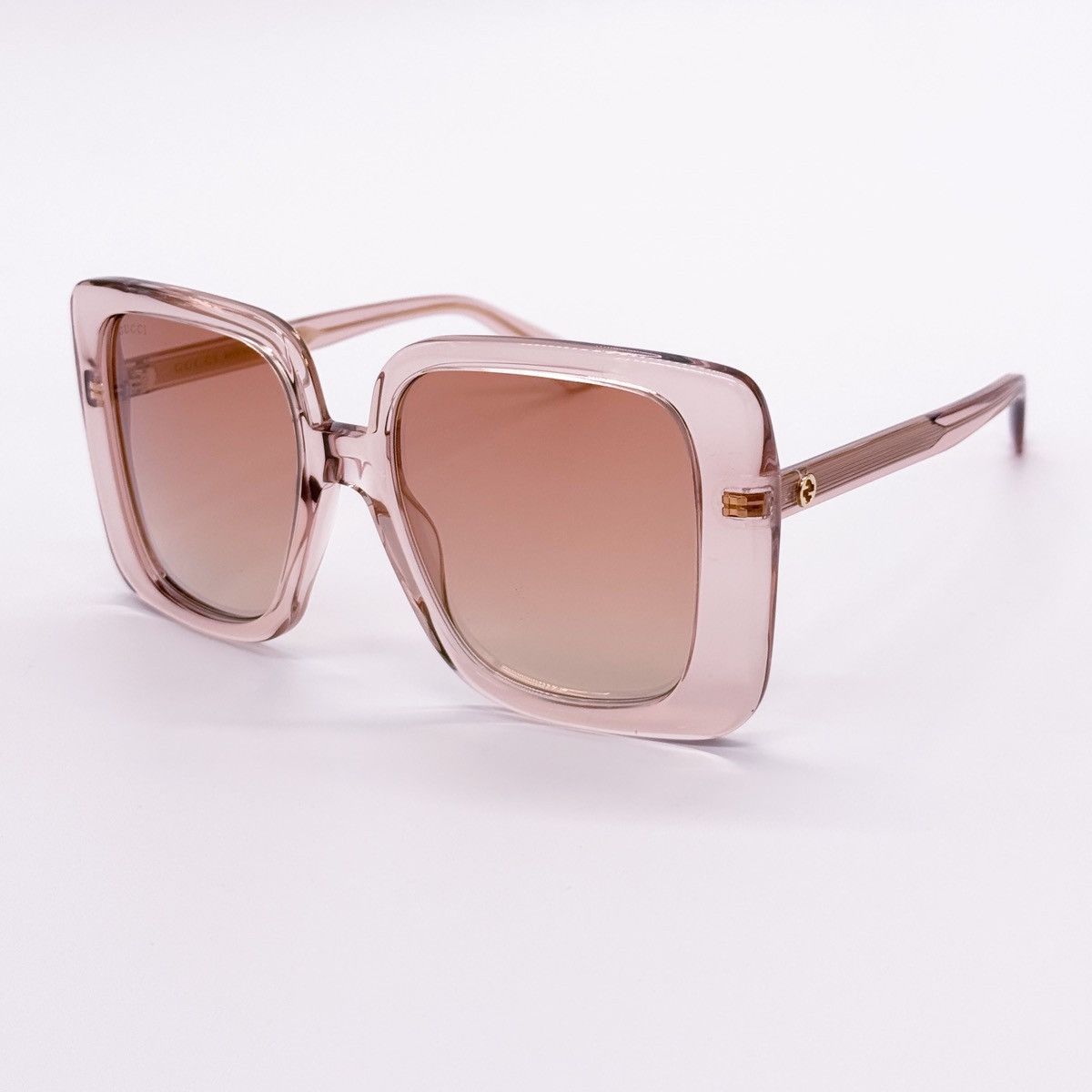 NEW GUCCI GG1314S 005 WOMEN BEIGE SQUARE SUNGLASSES GUCCI - 4