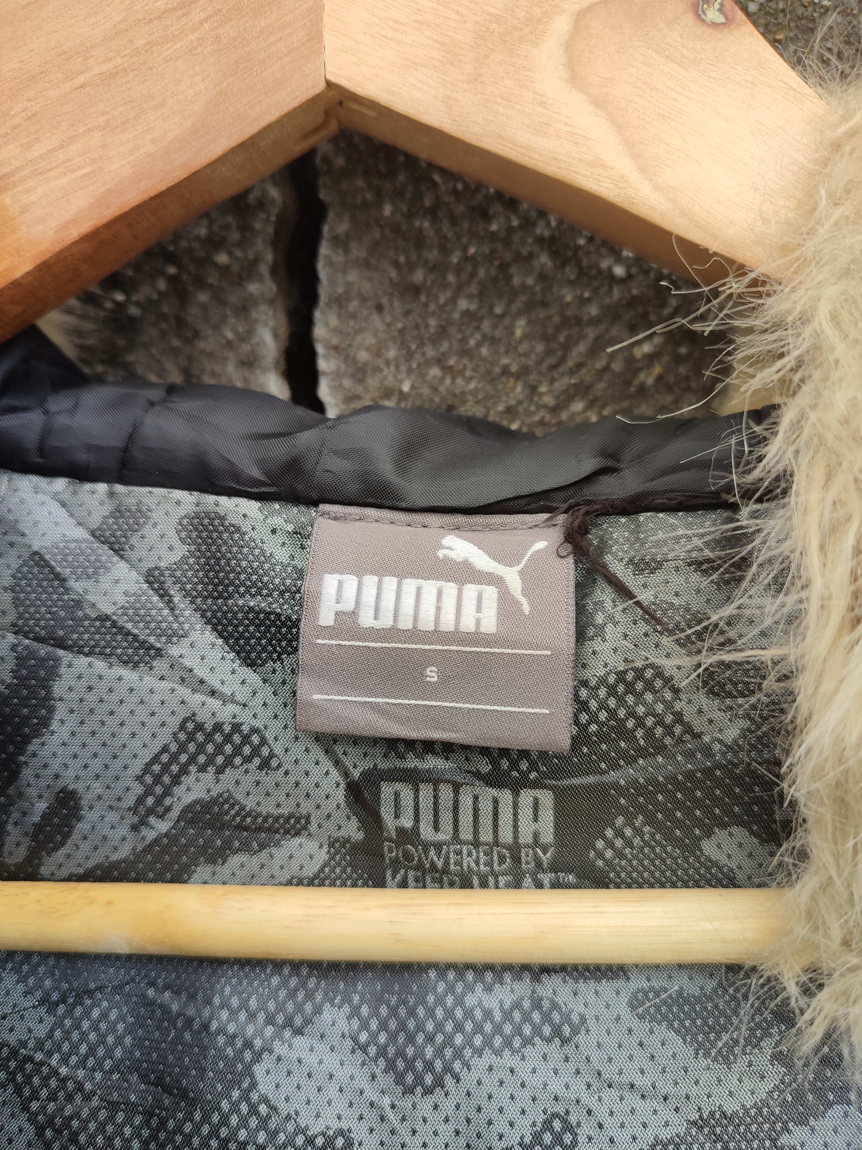 Puma Puffer Jacket Furry Hooded Nice Design - 18