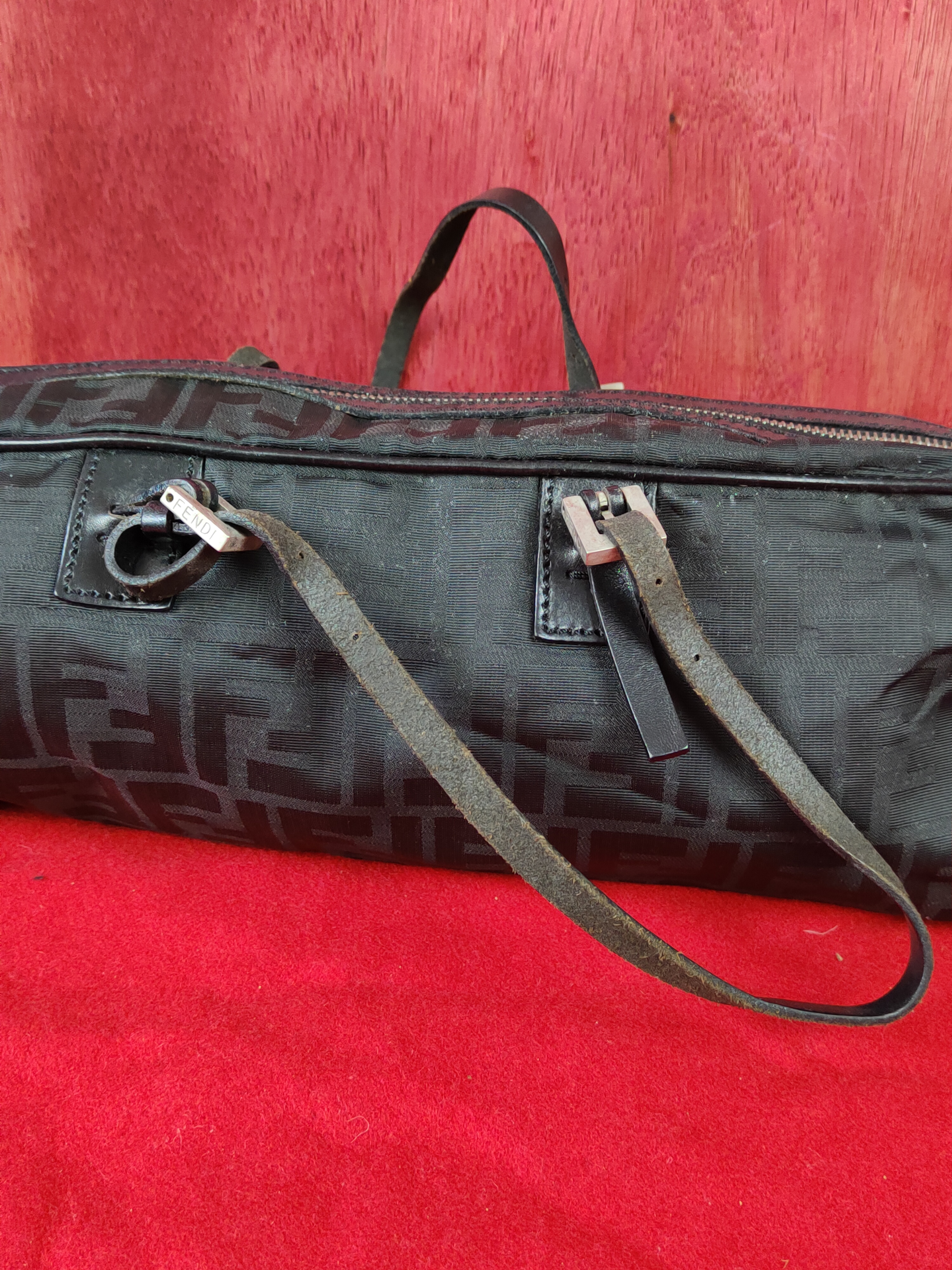 Fendi Barrel tote monogram Bag #SB012 - 8