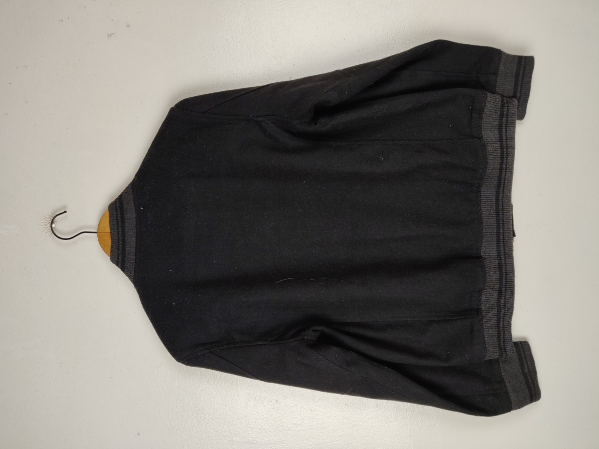 Japanese Brand - Plus One Japan Olain Bomber Varsity Jacket Streetwear - 8
