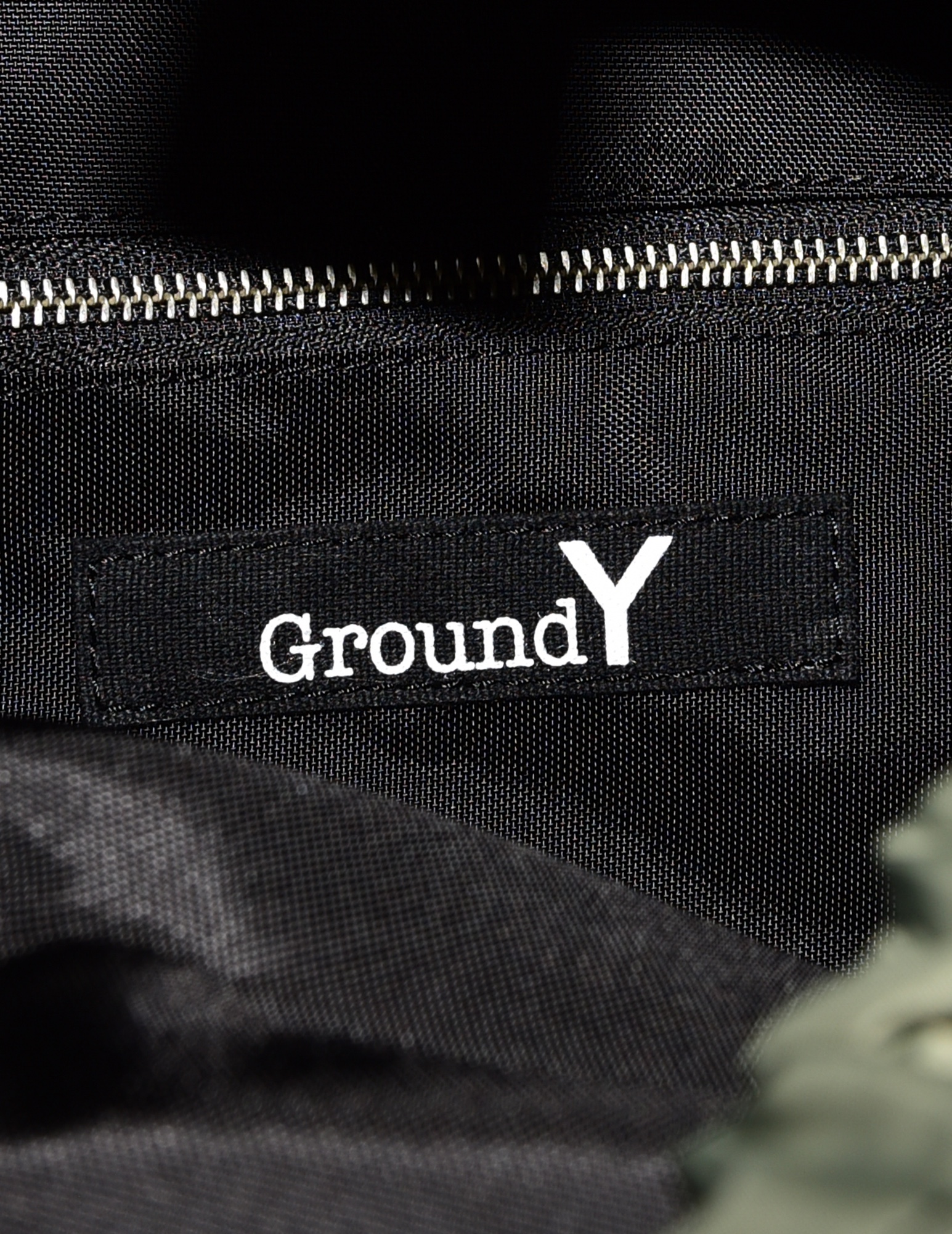 Yohji Yamamoto Ground Y Nylon Twill Belt Backpack - 5