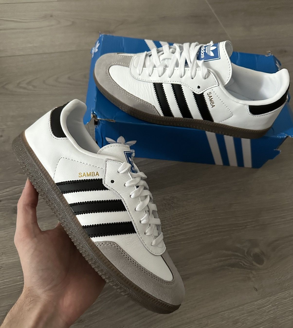 Adidas Samba OG White/Black - 1