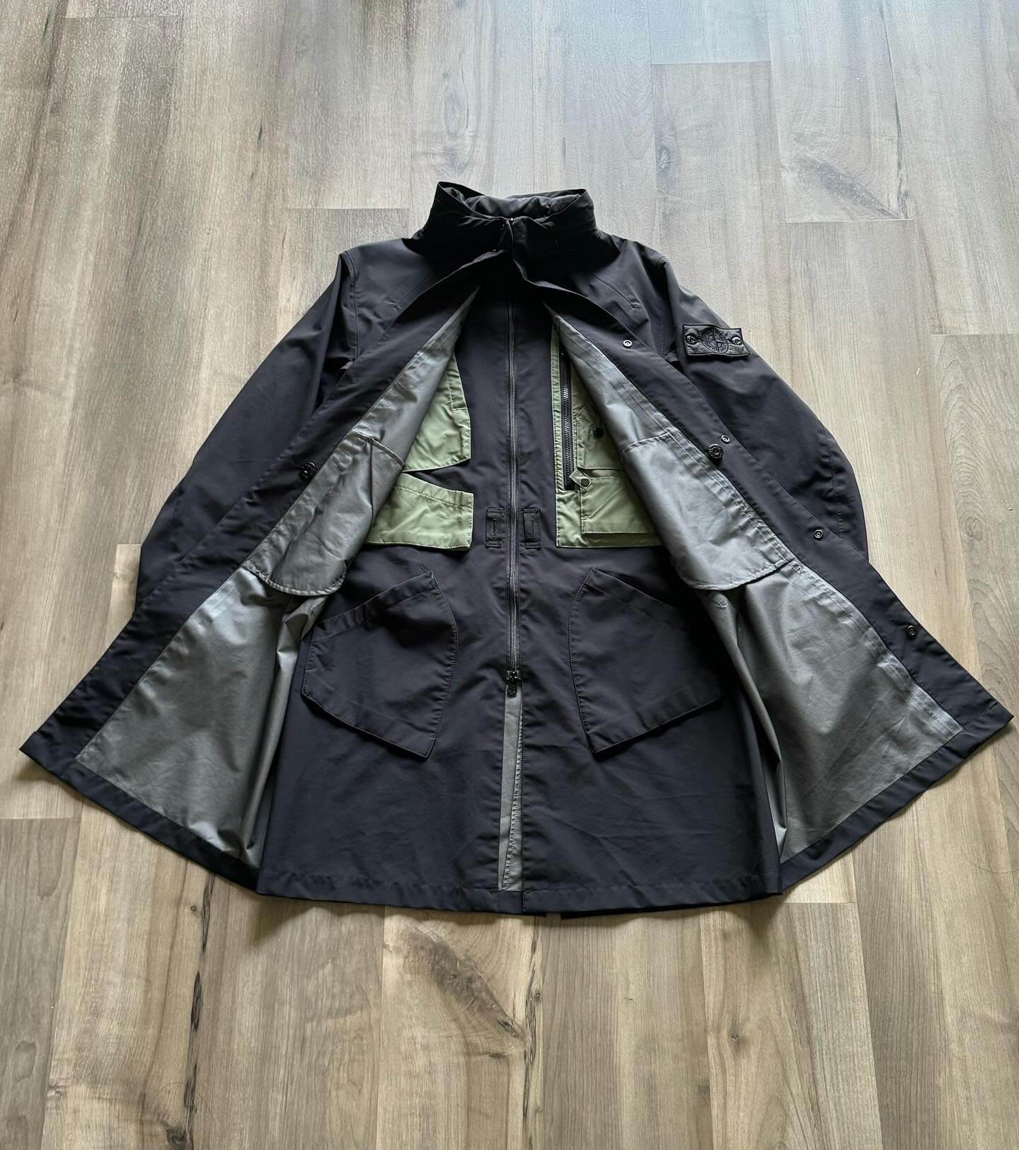 Gore Tex Stone Island Stealth Parka Mens Clothing Stone Island 