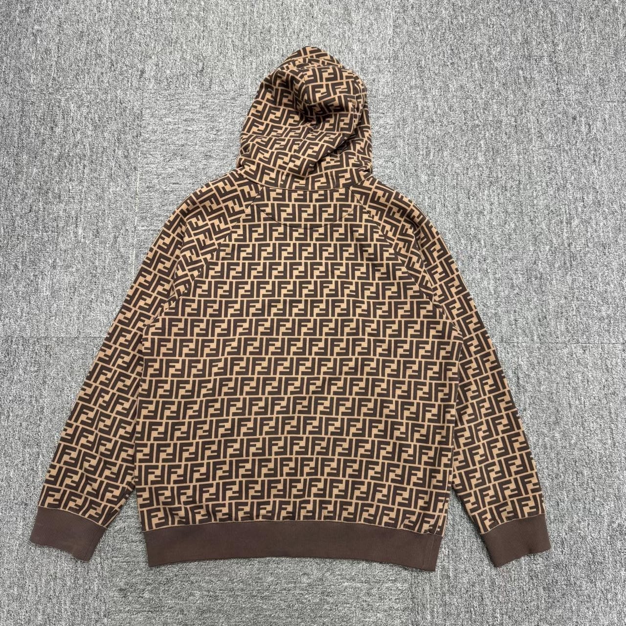 Fendi Double F full print hoodie - 2