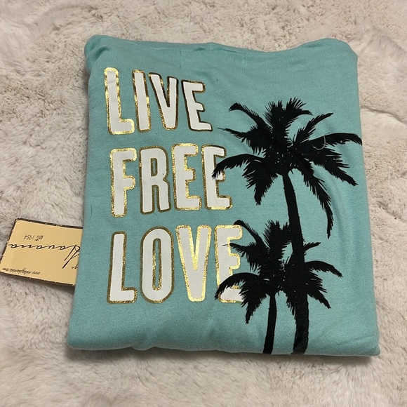 Vintage Havana Live Free Love Pullover Hoodie - 3